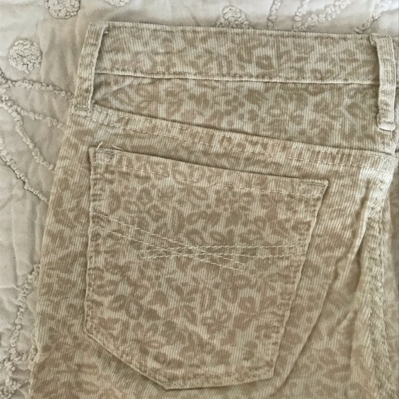 Gap Kids girls size 12 cream/beige patterned cords - Picture 7 of 13